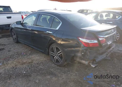 2017 Honda Accord Sport из США, поврежденный, VIN 1HGCR2F53HA165310